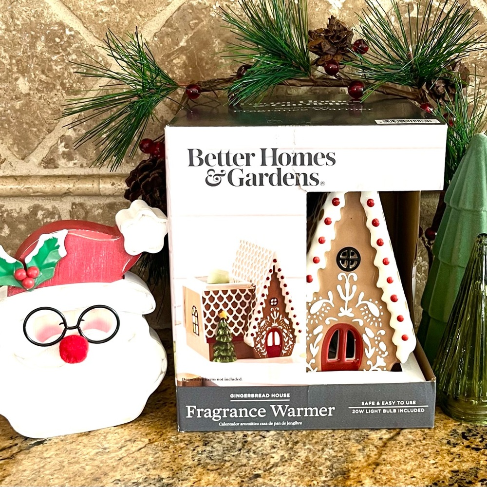 Better Home & Gardens Full Size Gingerbread House Wax Warmer
